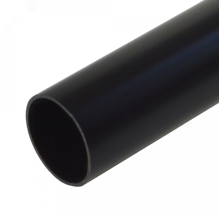 Труба жесткая ПВХ 2-х метровая легкая черная d25 мм (80м/уп) Промрукав PR05.0119 Промрукав