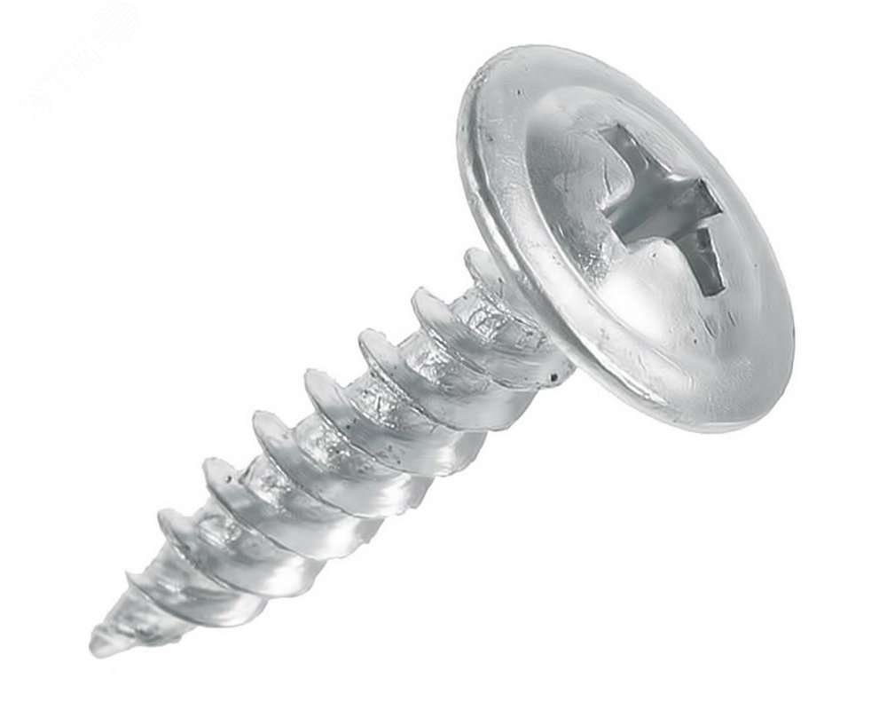 Изображение товара Саморез 4.2х32 с прессшайбой, острый, цинк (шт)