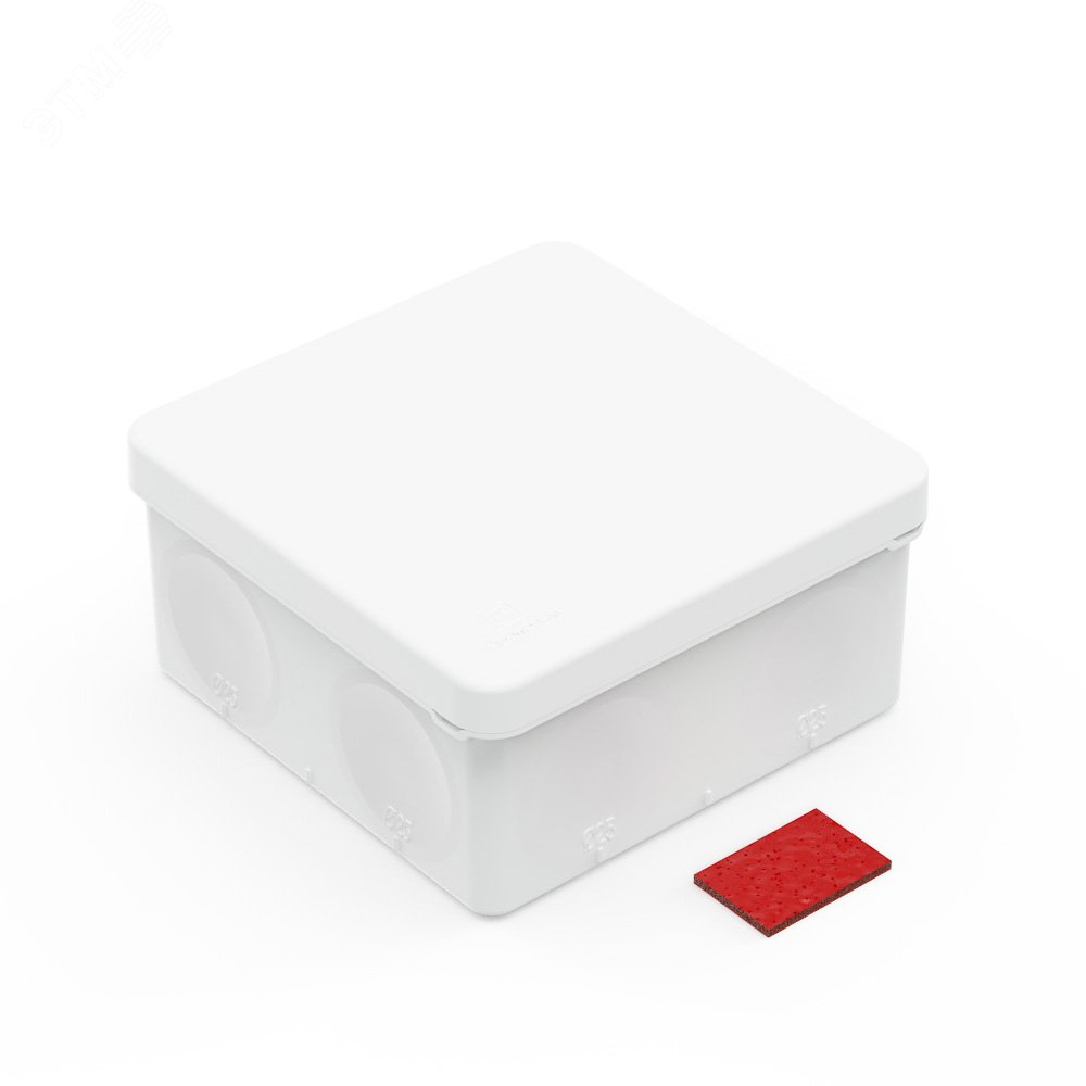 Изображение товара Коробка распределительная Промрукав 60-0300-9003-ПП IP66, безгалогенная, белая