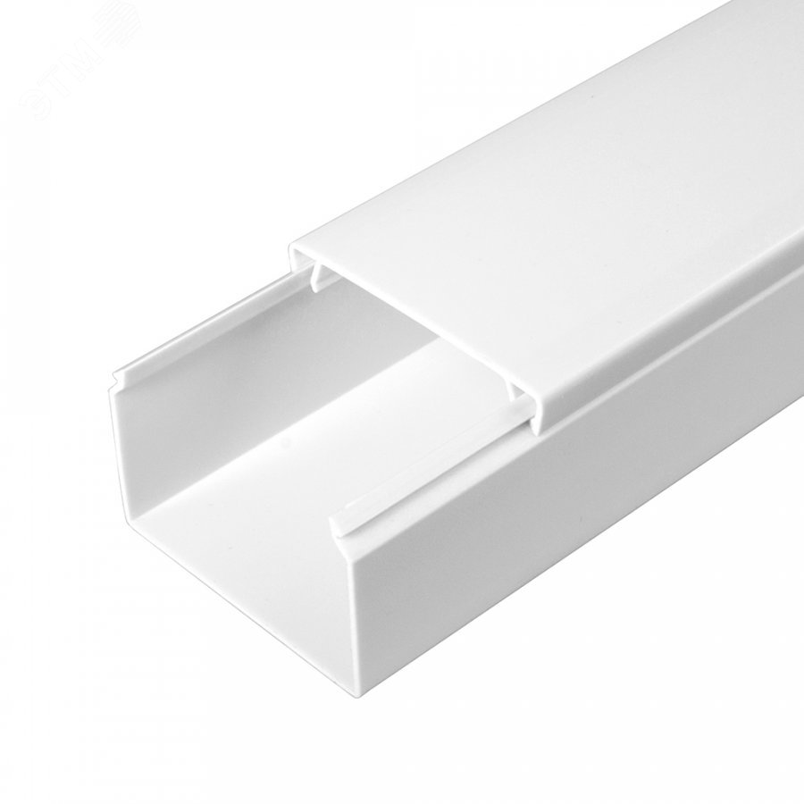Изображение товара Кабель-канал белый 2-й замок 60х40 мм 40м for электропроводки