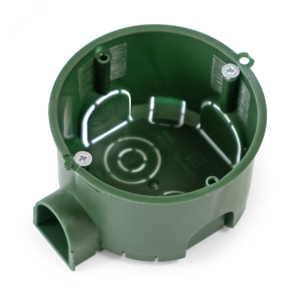 Изображение товара Коробка установочная 80-0560С безгалогенная (HF) 68х45 с саморезами (200шт/кор) (шт)