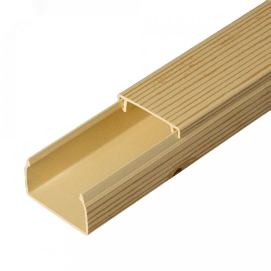 Изображение товара Кабель-канал сосна 2-й замок 25х16 мм 50 м ПВХ Россия