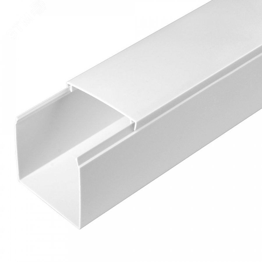 Изображение товара Кабель-канал белый 2-й замок в г/к 60х60 мм (24м/уп) (м)