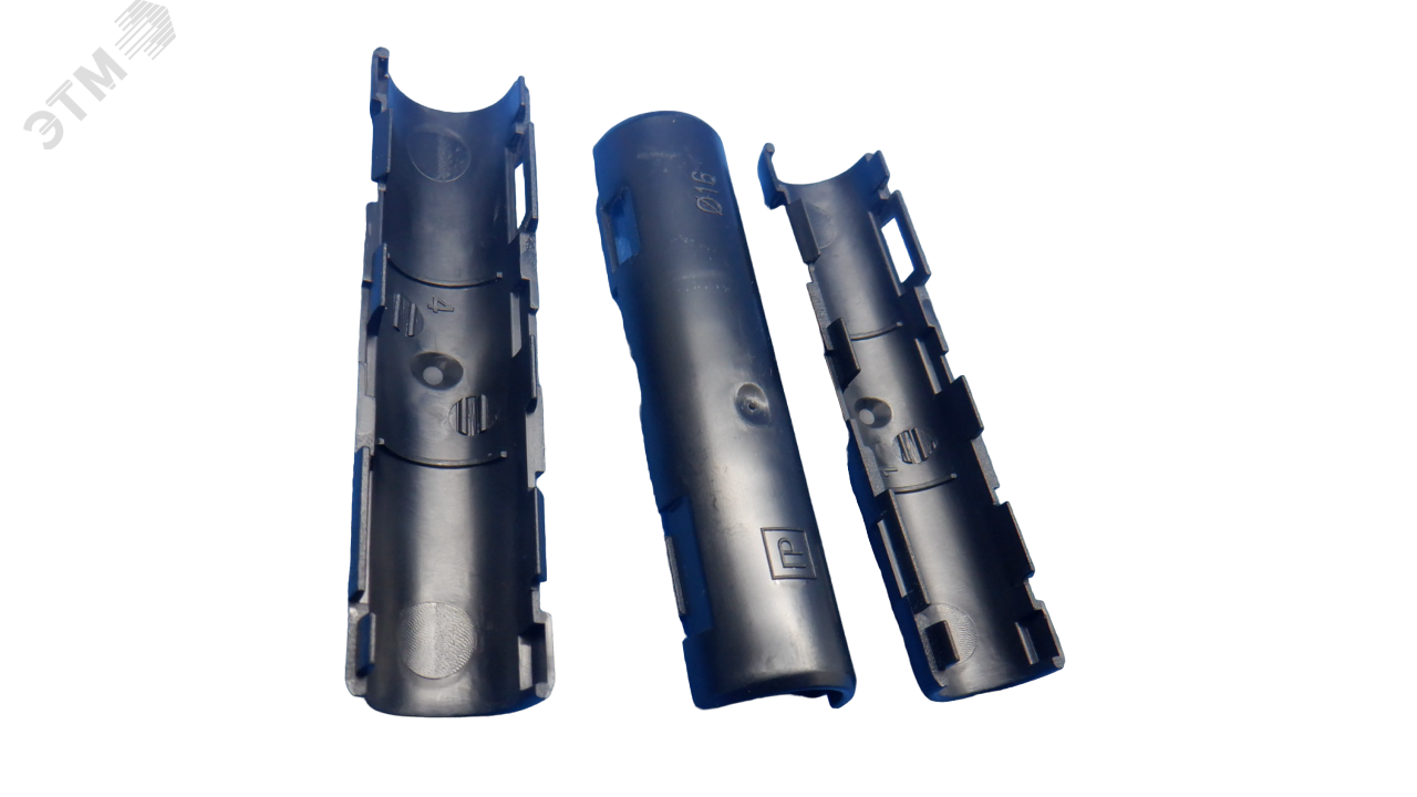 Изображение товара Муфта разборная d16 мм атмосферостойкая черная (100шт уп) (шт)