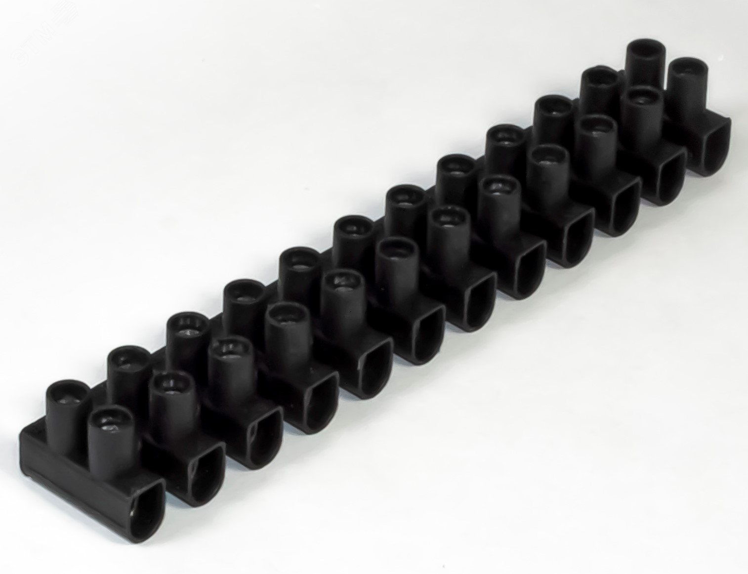 EKL 2 S (черная) Клеммная колодка п/п, 450В, 12 полюсов, 2,5...10 мм2 Tridonic (10 шт/уп) 88718299 Промрукав