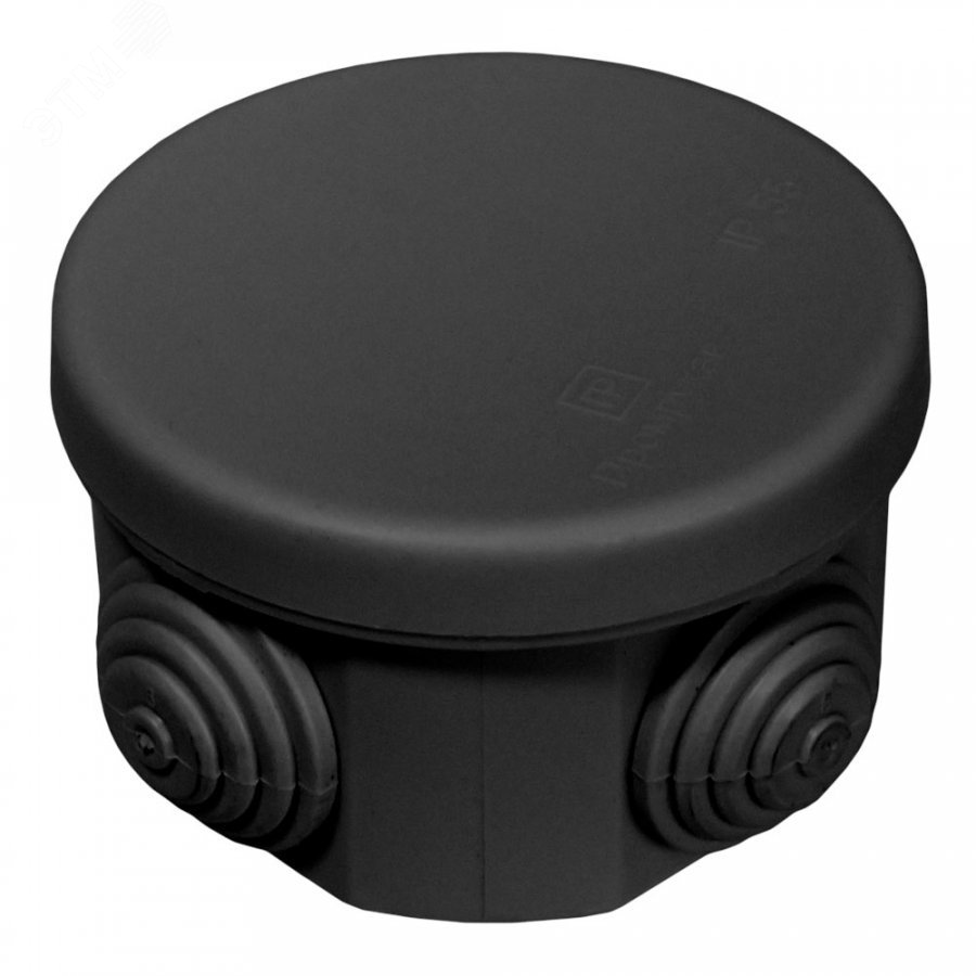 Изображение товара Коробка распределительная для о/п безгалогенная (HF) черная 65х40 (200шт/кор) (шт) Изображение товара Коробка распределительная для о/п безгалогенная (HF) черная 65х40 (200шт/кор) (шт)