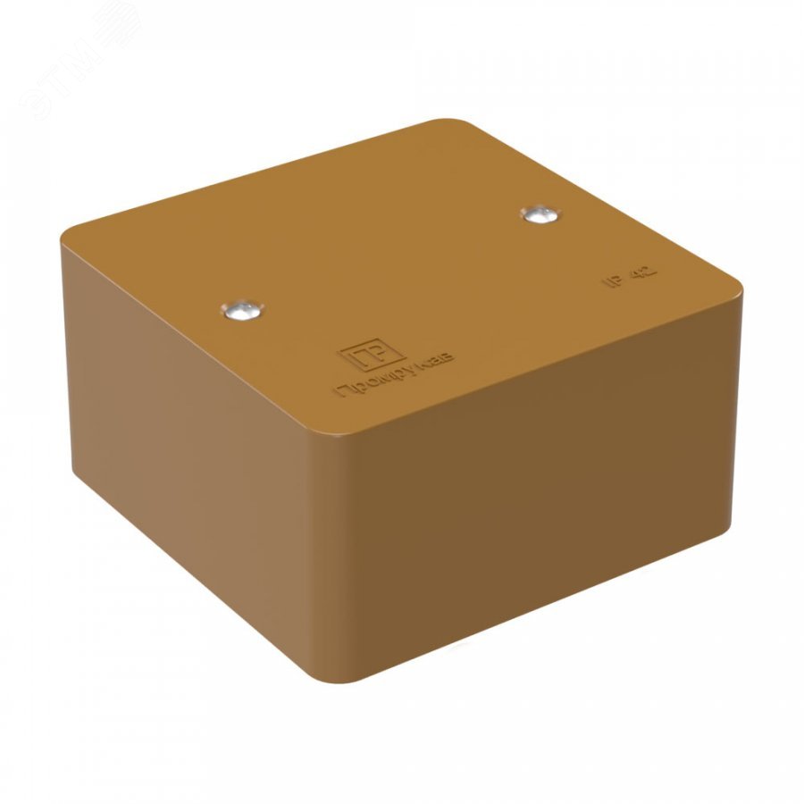 Коробка универсальная для к/к 40-0460 безгалогенная (HF) бук 85х85х45 (152шт/кор) 40-0460-8001 Промрукав - превью 2
