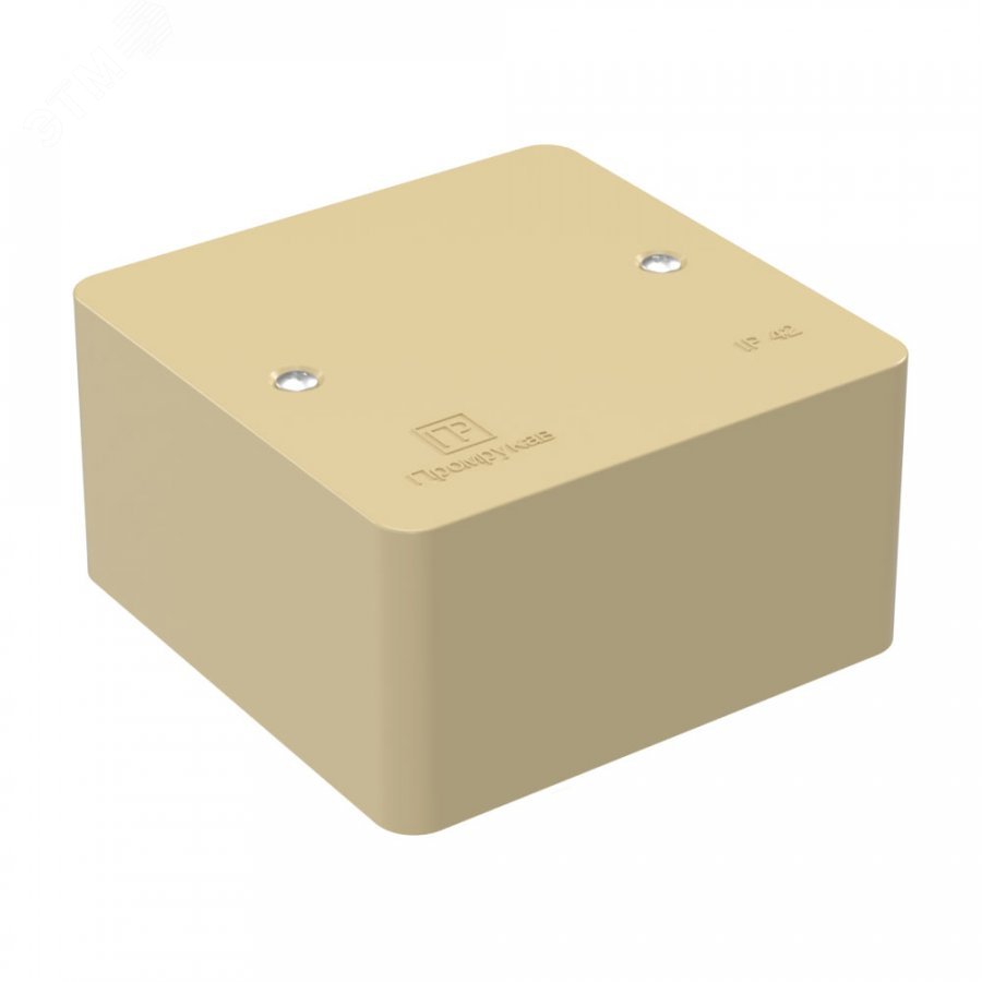 Коробка универсальная для к/к 40-0460 безгалогенная (HF) сосна 85х85х45 (152шт/кор) 40-0460-1001 Промрукав - превью 2
