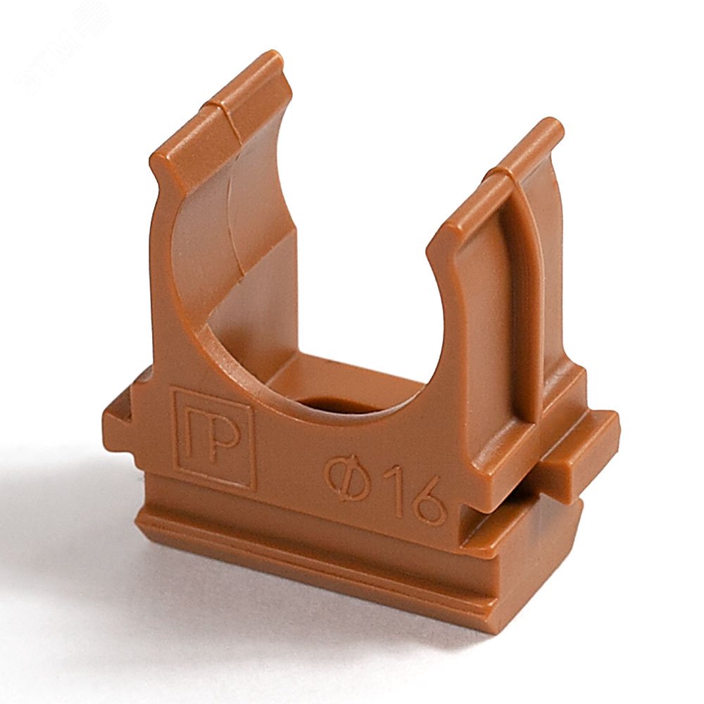 Изображение товара Крепёж-клипса для труб АБС-пластик бук д32 (25шт/500шт уп/кор) (шт)