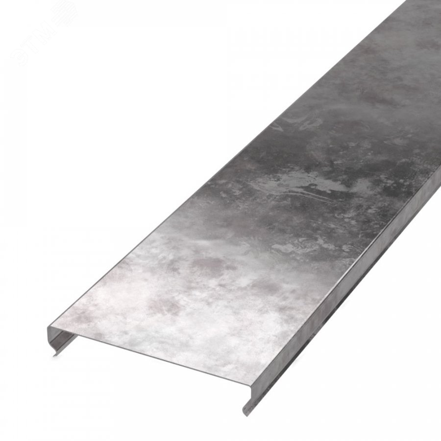 Изображение товара Крышка лотка 600х3000 мм из стали с защитным покрытием Сендзимира для кабельных трасс
