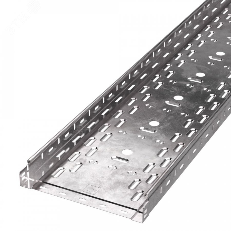 Изображение товара Перфорированный лоток Стандарт 300х50х3000 мм цинк Россия Промрукав