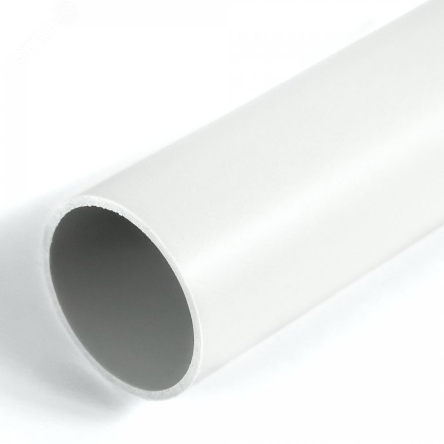 Труба жесткая ПВХ 2-х метровая легкая белая д20 (100м/уп) PR05.0024 Промрукав - превью 2