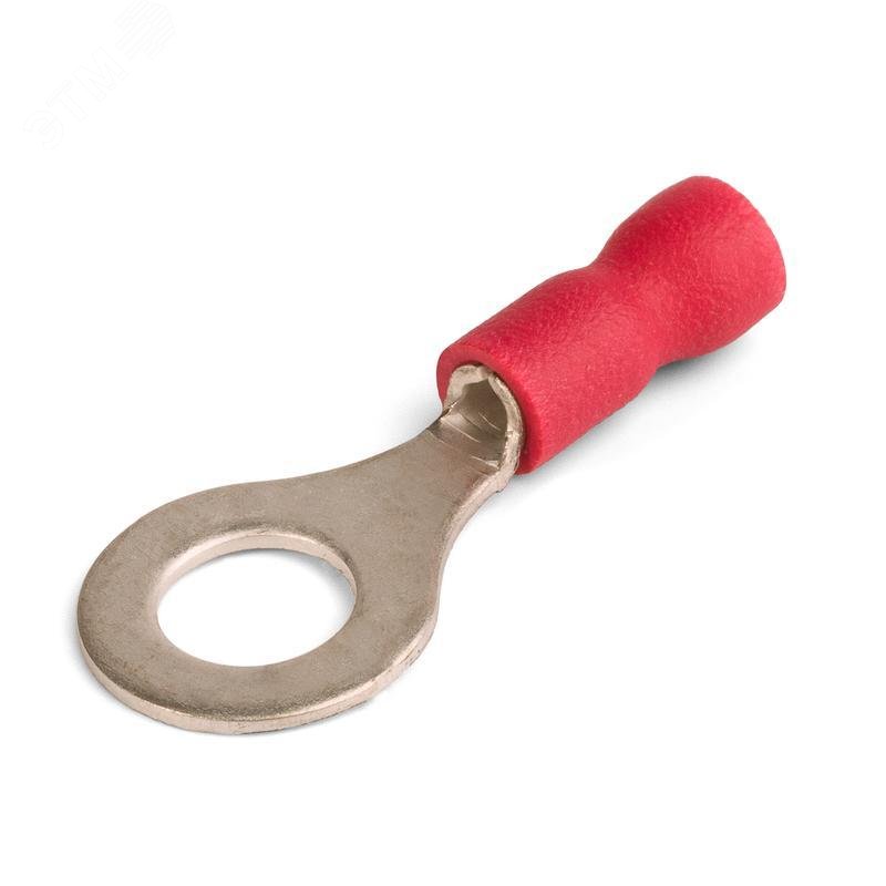 Изображение товара Наконечники кольцевые изолированные с ПВХ манжетой (НКИ) 1,5–4 красные (100 шт/уп) (шт)