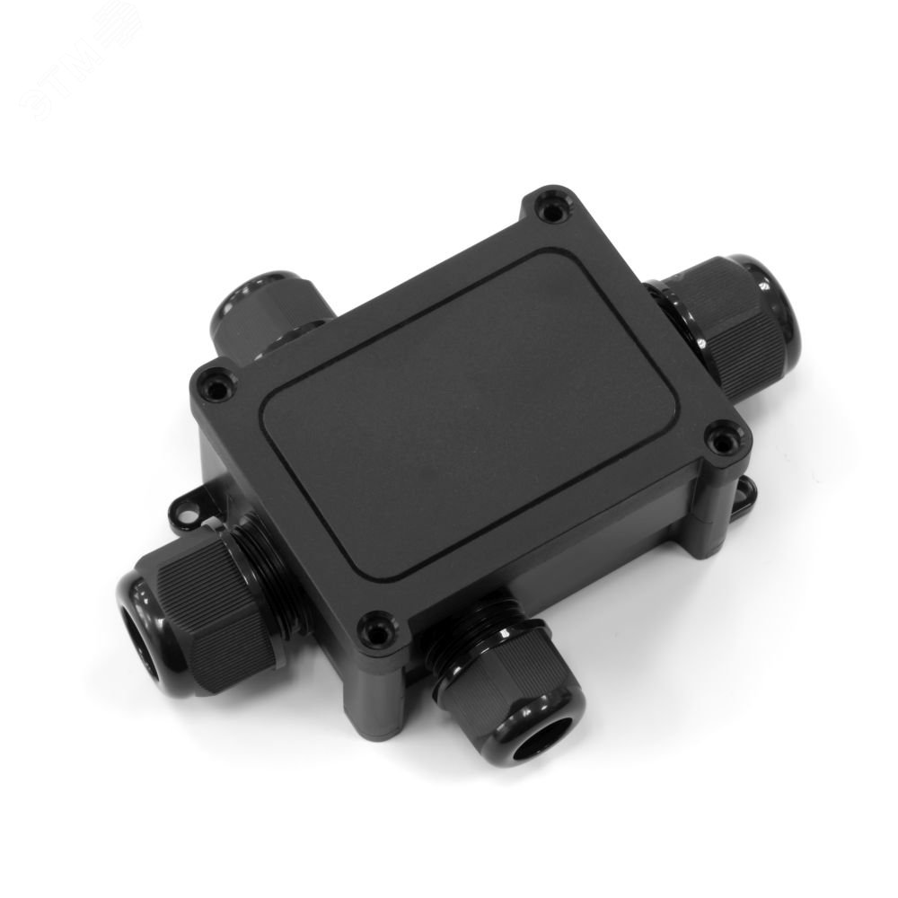 Изображение товара Распределительная коробка IP68 4-вводная для кабеля, металлическая, герметичная, диаметр d5-14 мм