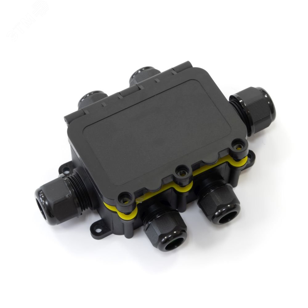 Изображение товара Распределительная коробка IP68 6-вводная, пластиковая, для скрытой установки