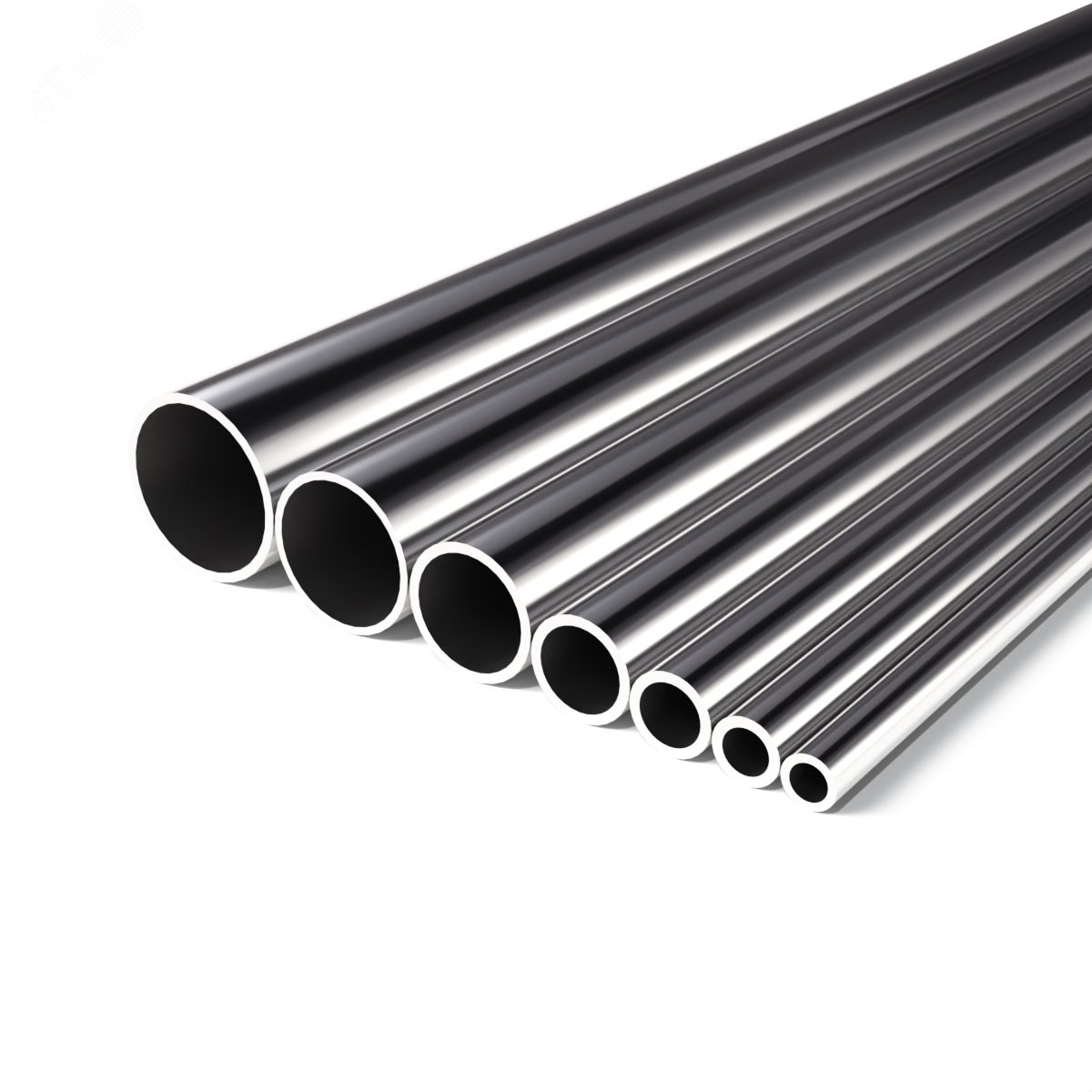 Изображение товара Труба из нержавеющей стали AISI 304 3 метра D50 1,2 мм