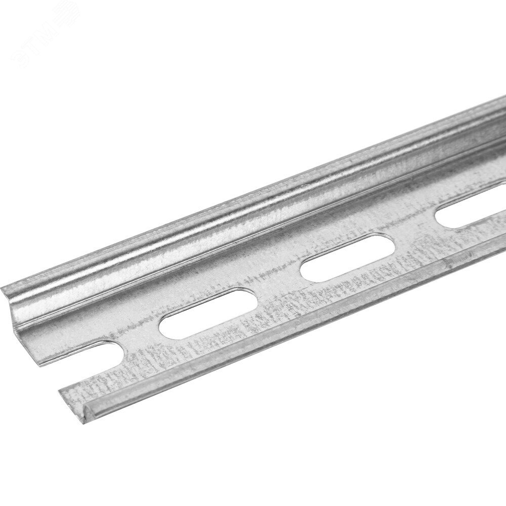 Изображение товара DIN-рейка L-225 мм перфорированная оцинкованная 10 шт монтаж в шкаф