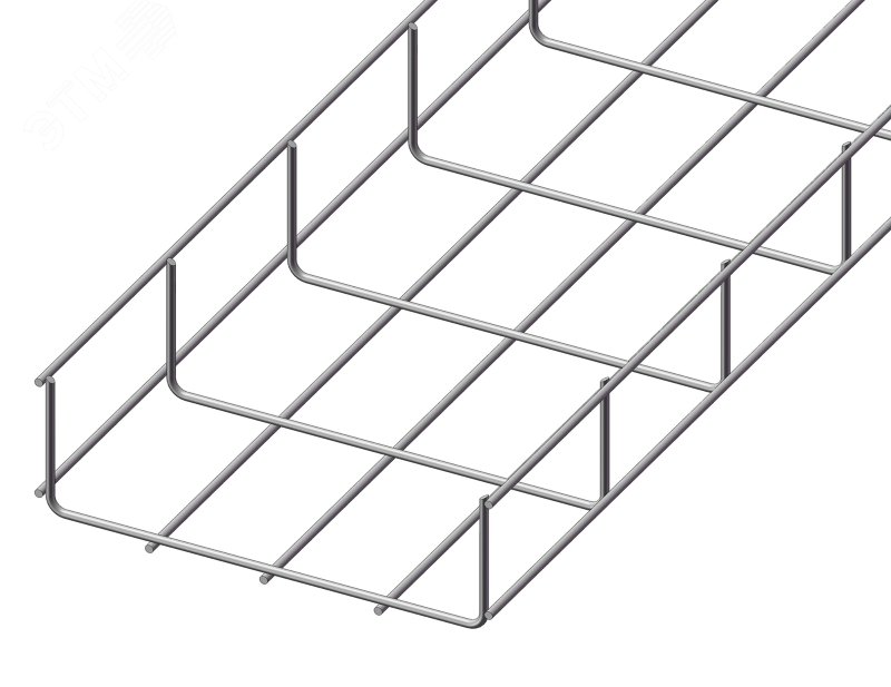 Изображение товара Лоток проволочный 60х60х3000 INOX AISI 304 промрукав для промышленности