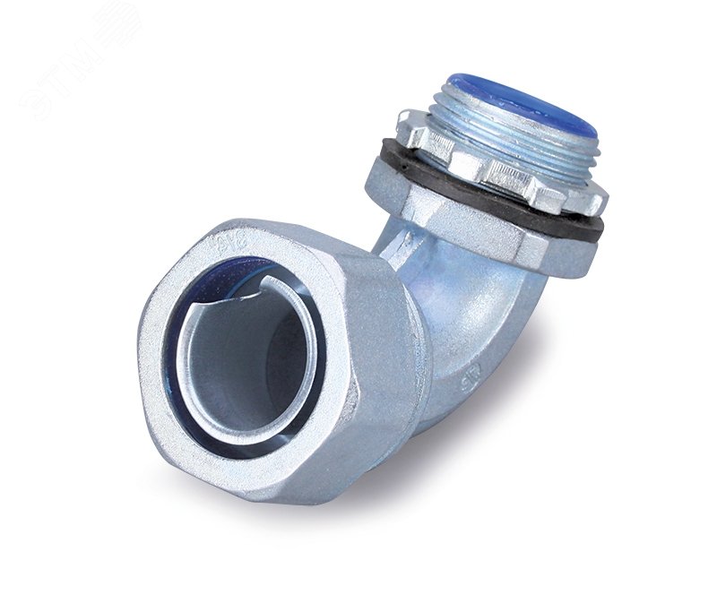 Изображение товара Муфта вводная для металлорукава ВМ(90?)-15 герметичная резьбовая с байонетом