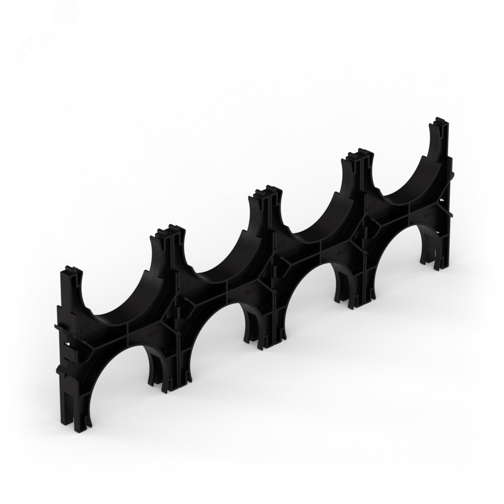 Изображение товара Кластер для двустенных труб D110 мм четверной двухсторонний 55 шт/кор