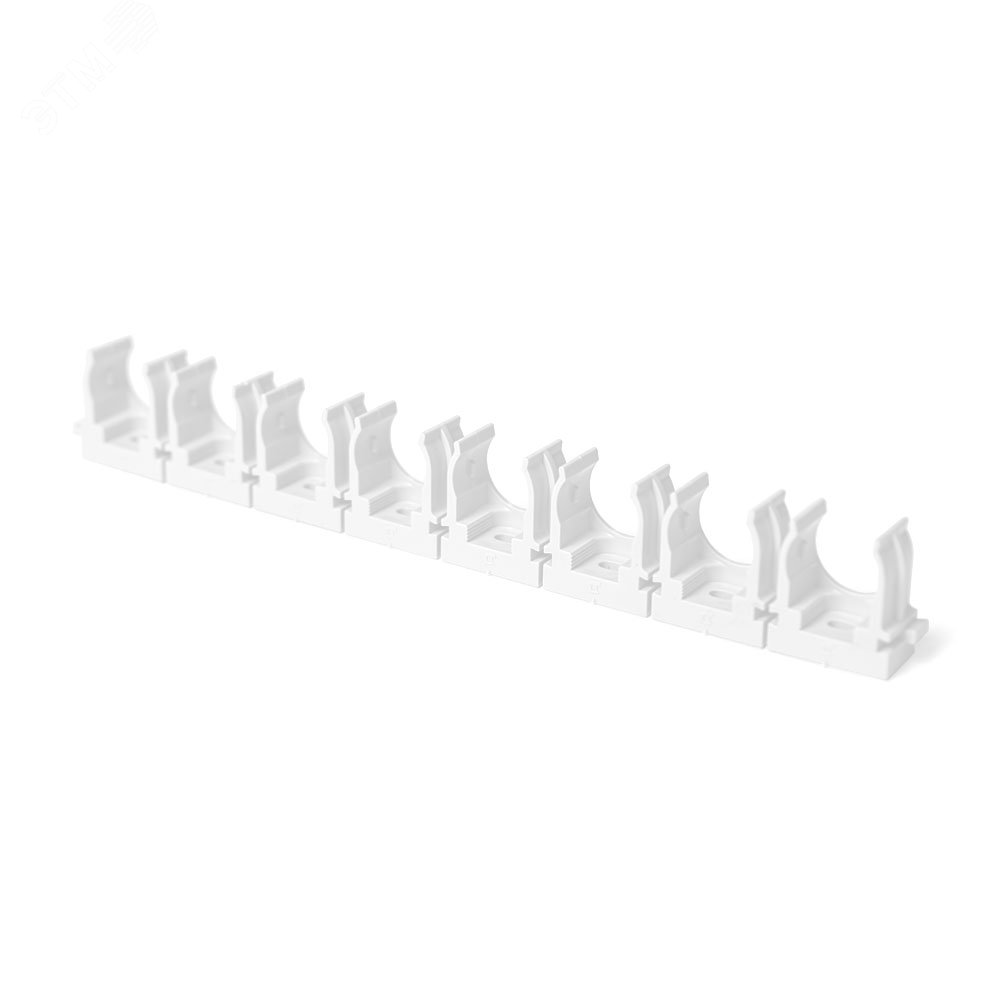 Изображение товара Крепеж-клипса для труб для прямого монтажа на 8 мест белая в гофроящике d20 мм (шт) Изображение товара Крепеж-клипса для труб для прямого монтажа на 8 мест белая в гофроящике d20 мм (шт)