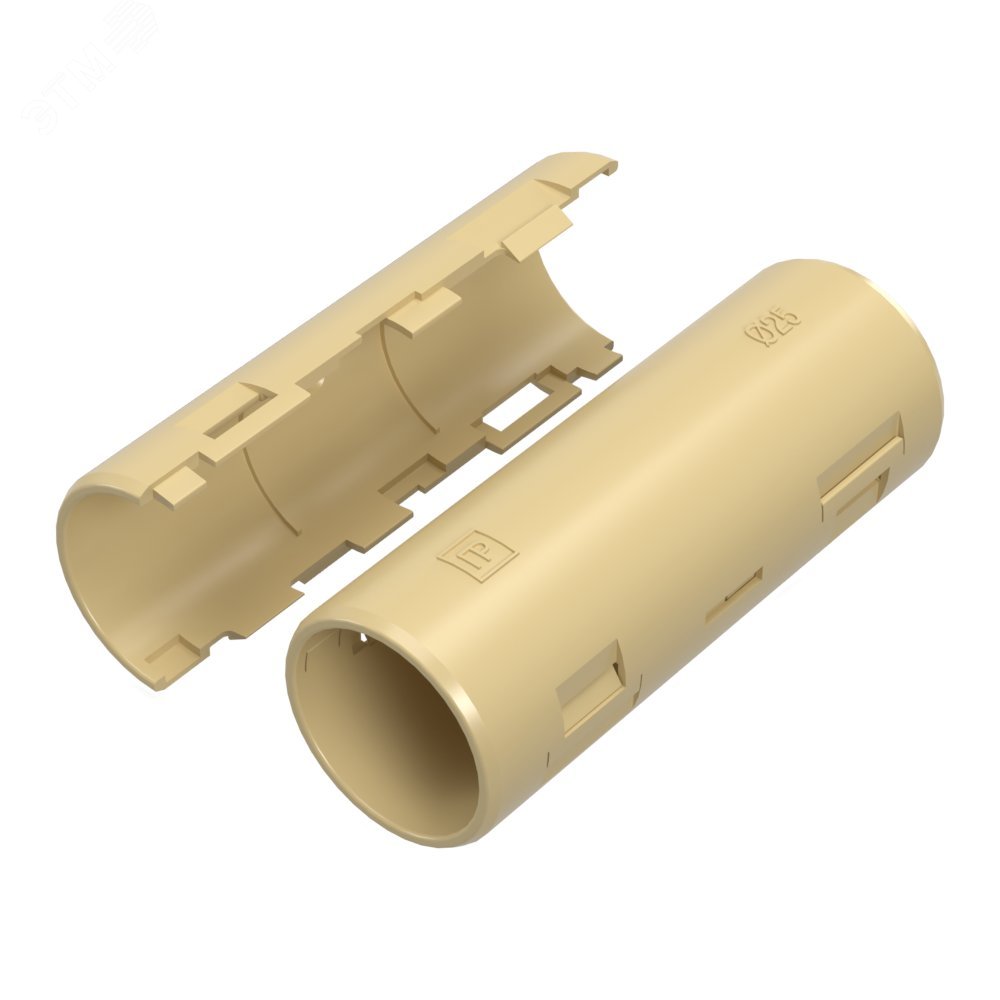 Изображение товара Муфта разборная d25 мм сосна (40шт/640шт уп/кор) Промрукав (шт)