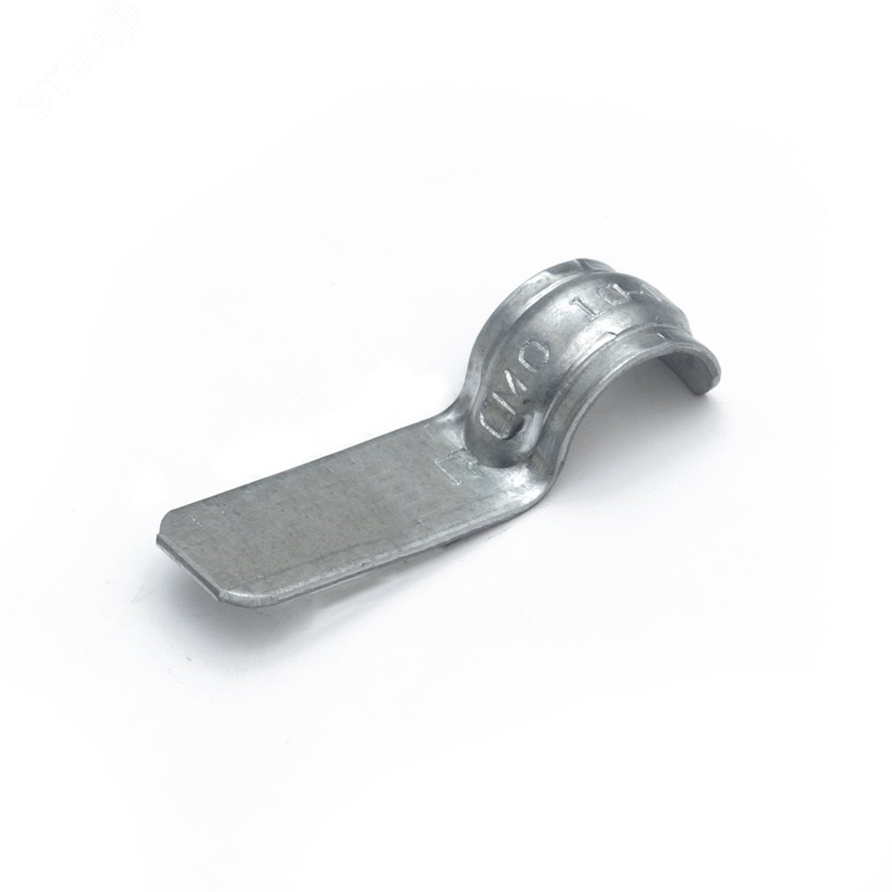 Изображение товара Скоба металлическая однолапковая СМО d10-11 для монтажного пистолета (без отверстий) (100шт/3000шт уп/кор) Промрукав (шт)