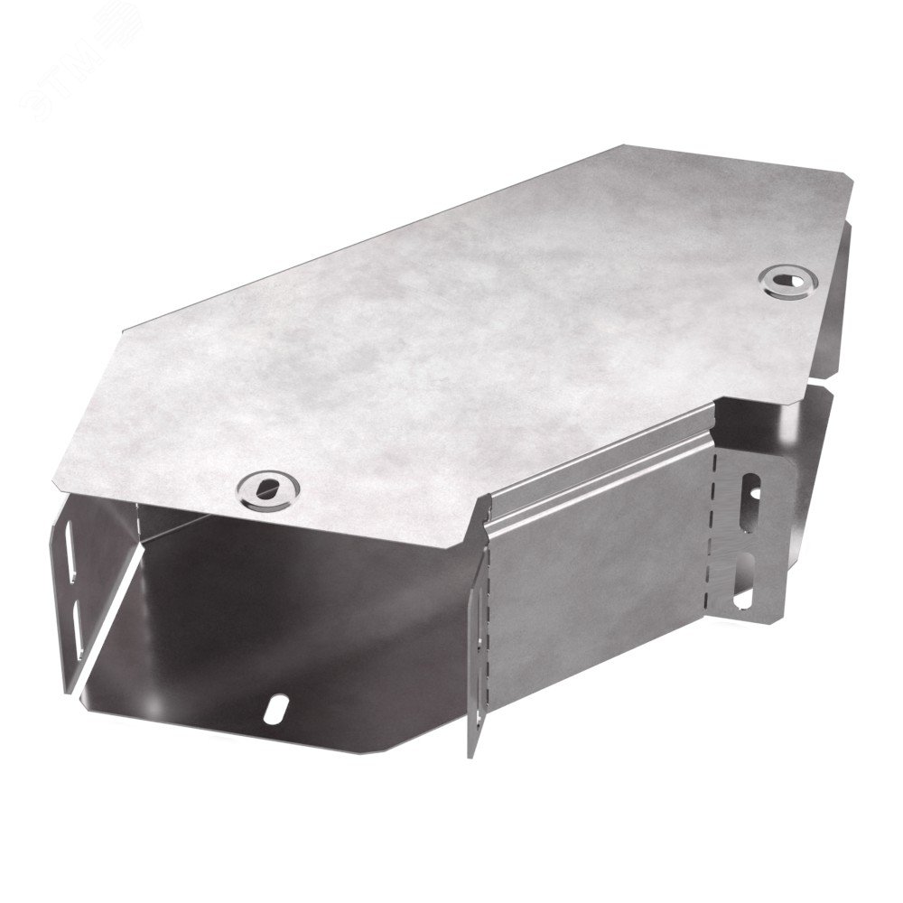 Изображение товара Угол горизонтальный 90 градусов с крышкой Стандарт 150х100