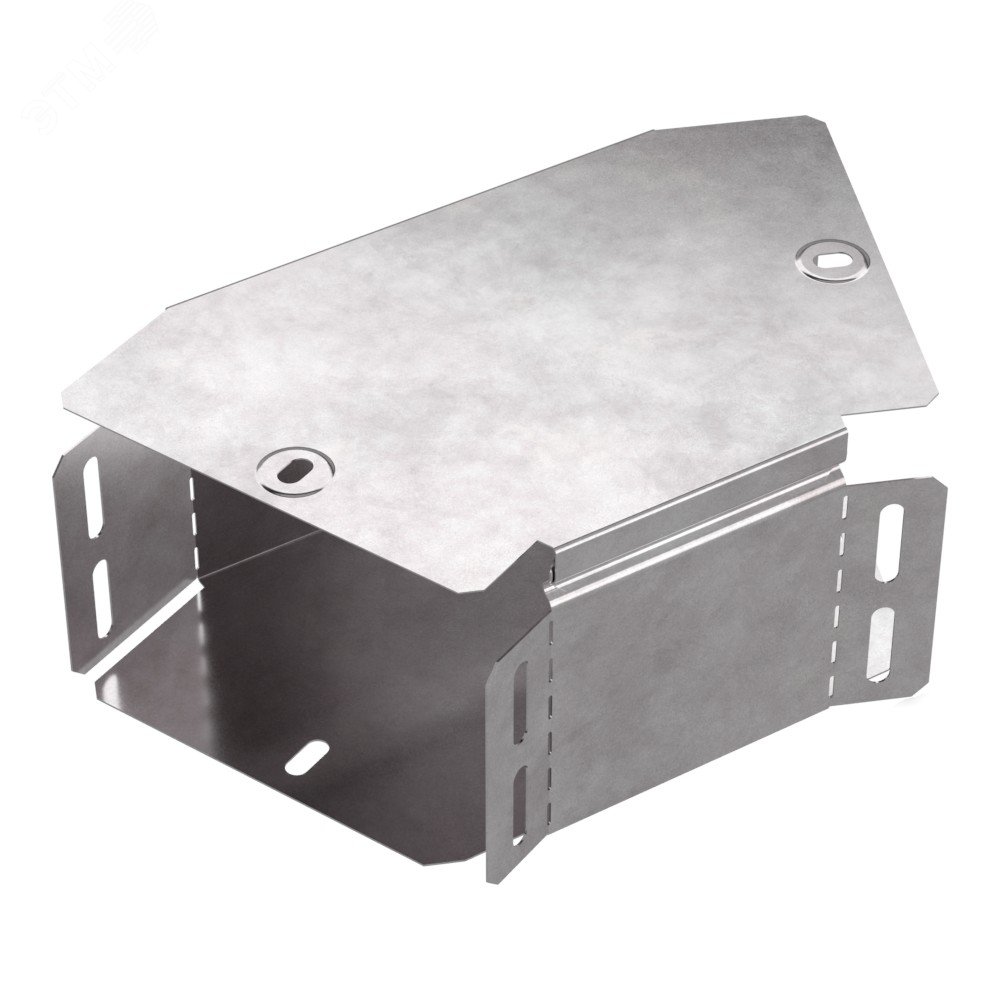 Изображение товара Угол горизонтальный 45 градусов с крышкой 150х100 Стандарт рф