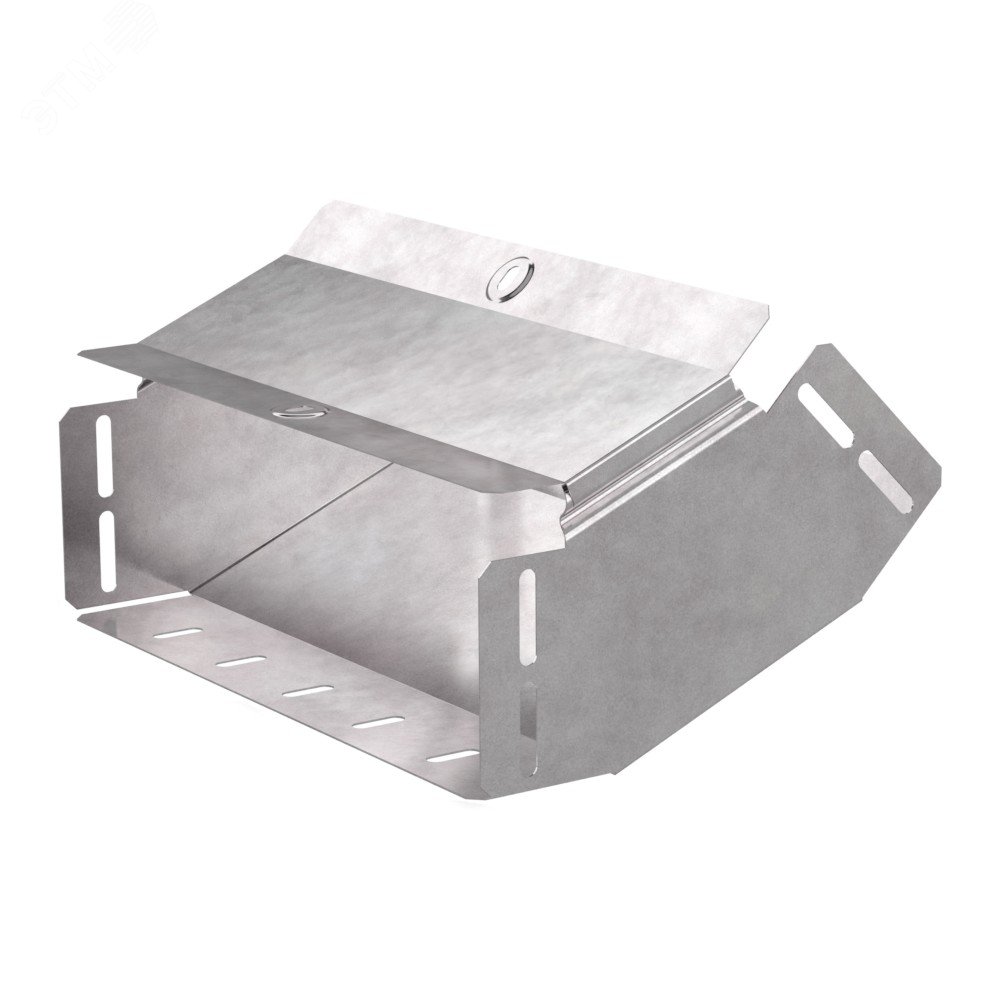 Изображение товара Угол вертикальный внутренний 45 градусов с крышкой 300х100