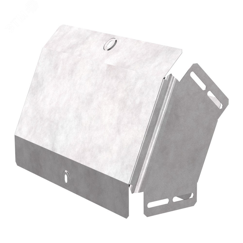 Изображение товара Угол вертикальный внешний 45 градусов с крышкой 300x100 сталь по методу Сендзимира