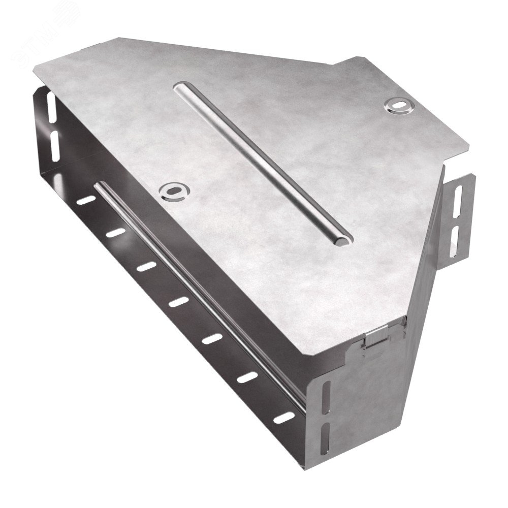 Изображение товара Переходник симметричный с крышкой 400х150х100 сталь цинкование УХЛ2