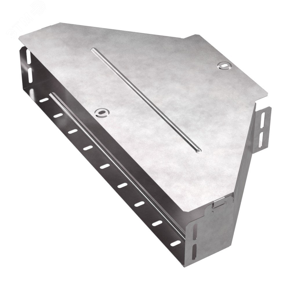 Изображение товара Переходник симметричный с крышкой 500х200х100 металл защита цинк УХЛ2 Россия