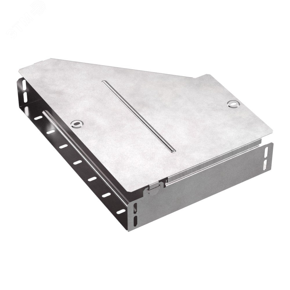 Изображение товара Переходник правый с крышкой Стандарт 400х200х80 из стали с покрытием Сендзимира