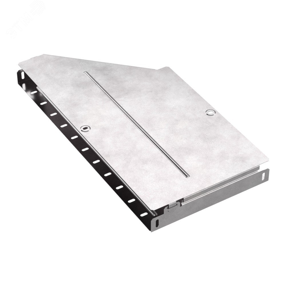 Изображение товара Переходник правый с крышкой Стандарт 600х400х50 из стали с покрытием Сендзимира