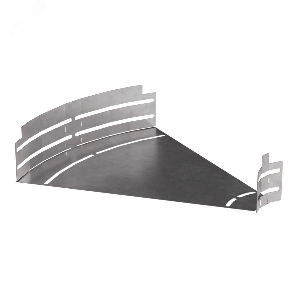 Изображение товара Угол горизонтальный изменяемый 0-45 градусов Стандарт 400х80 из стали с цинковым покрытием