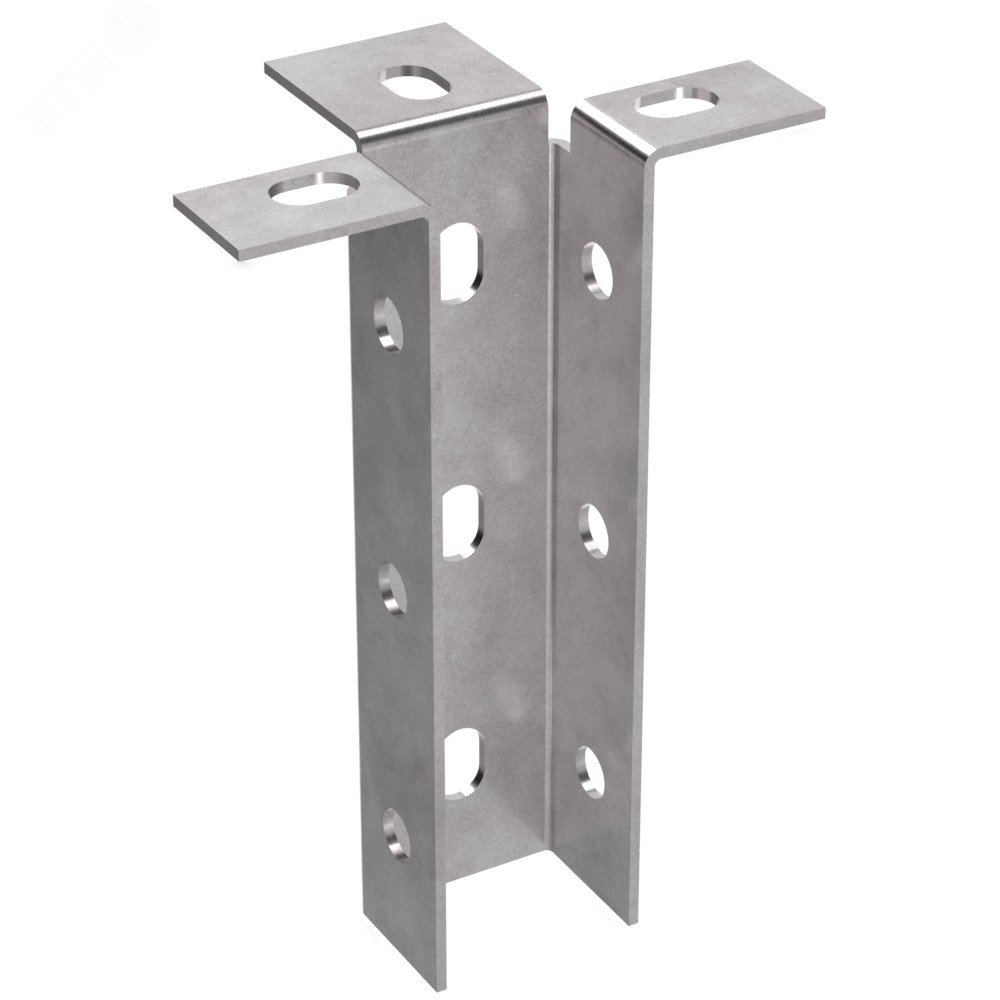 Изображение товара Опора унитарная для П-образного профиля ОУП-45х30 из оцинкованной стали