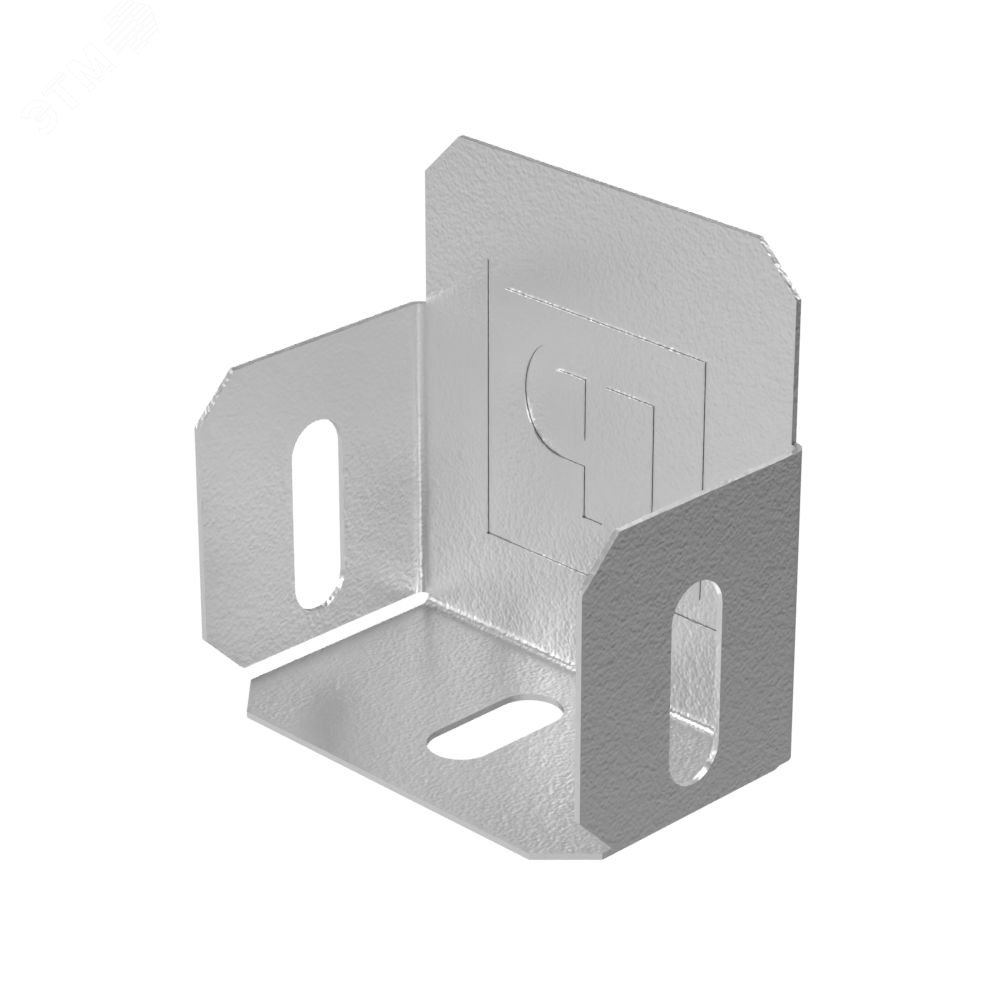 Изображение товара Заглушка лотка Стандарт HDZ 50х50 из стали с цинковым покрытием