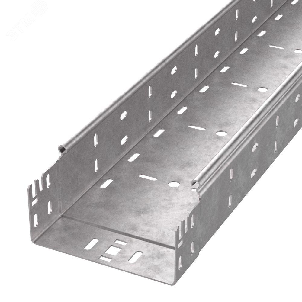 Изображение товара Лоток перфорированный Профи HDZ 150х80x3000 стальной цинковый забор из России