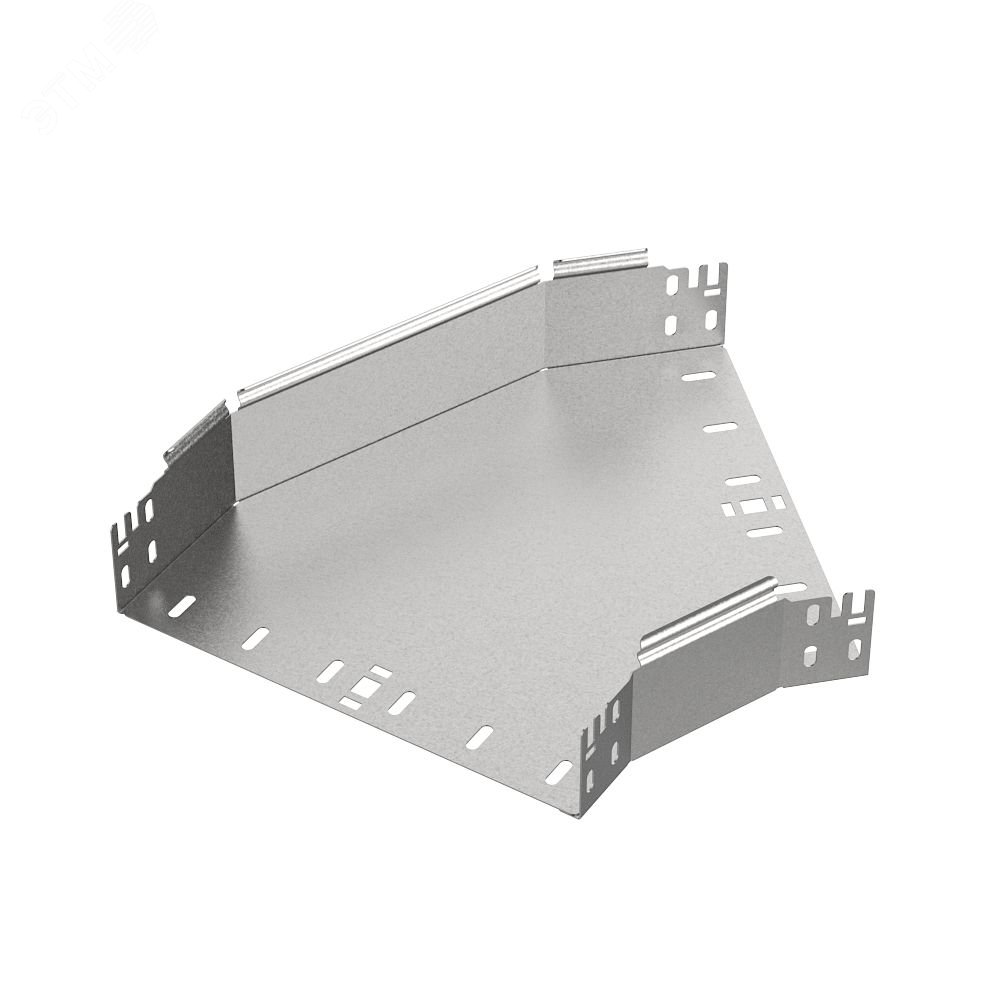 Изображение товара Угол горизонтальный 45 градусов Профи 200х80 из стали с цинковым покрытием