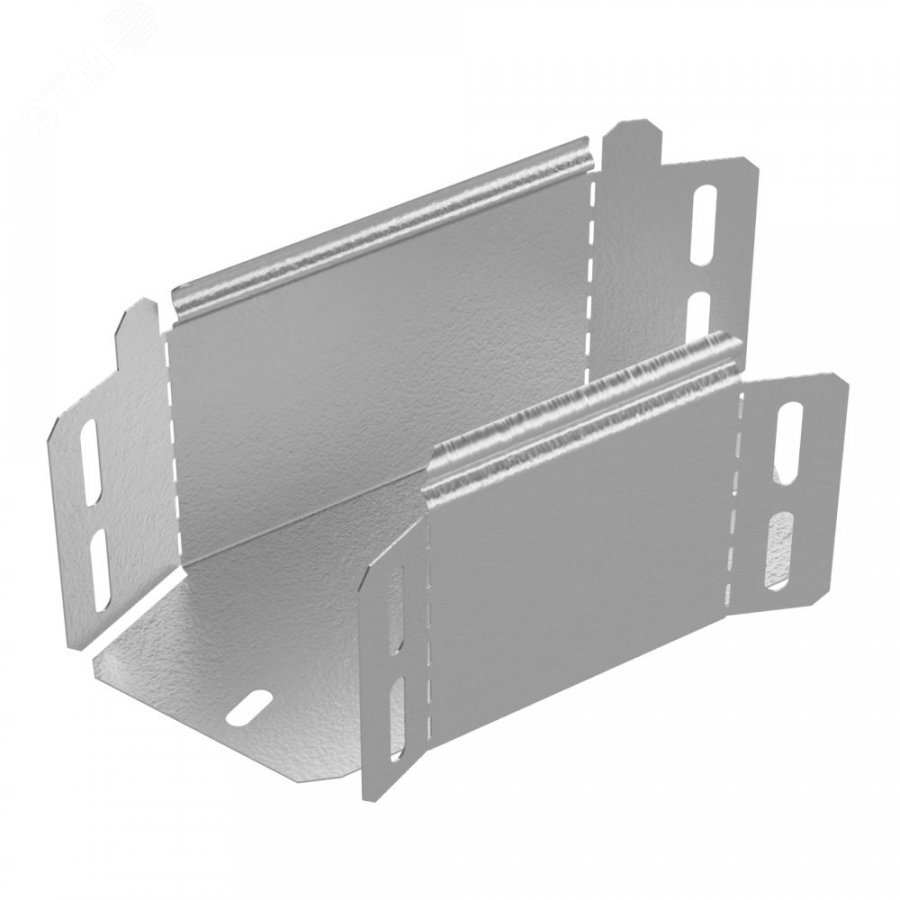 Изображение товара Угол горизонтальный 45 градусов стандарт HDZ 100х50 для кабельных лотков