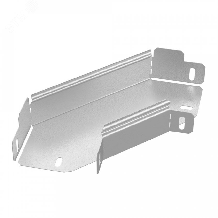 Изображение товара Угол горизонтальный 90 градусов Стандарт HDZ 100х50 из стали с покрытием горячий цинк