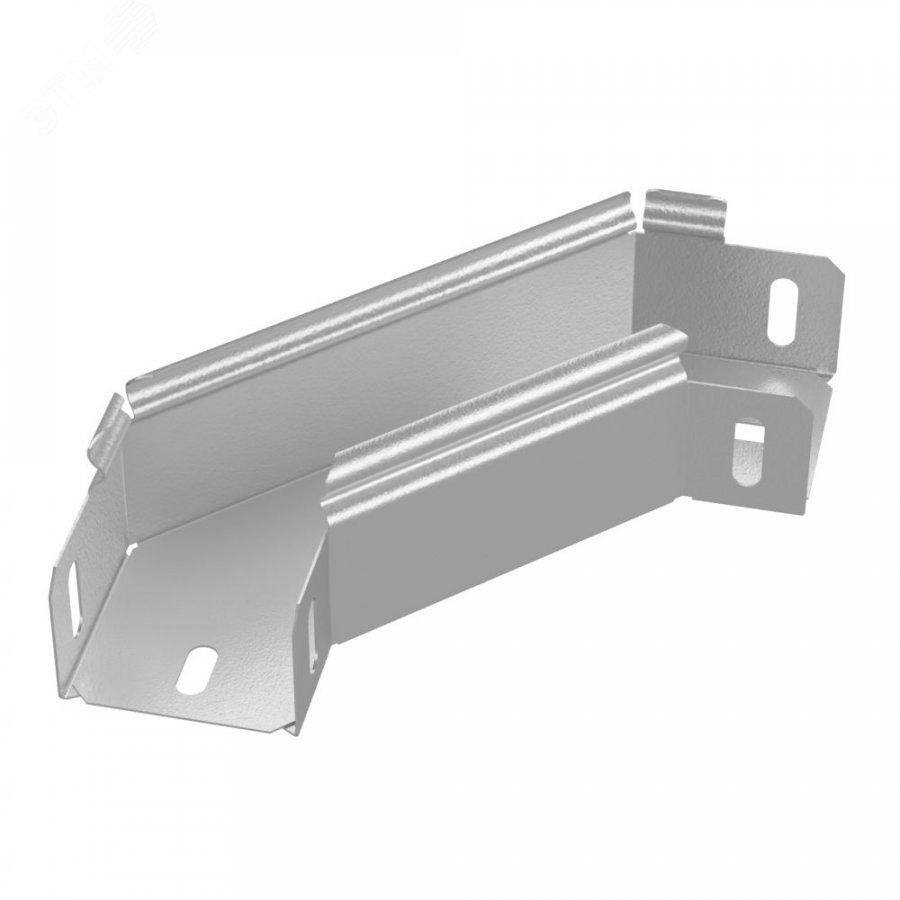 Изображение товара Угол горизонтальный 90 градусов Стандарт HDZ 50х50 для лотков