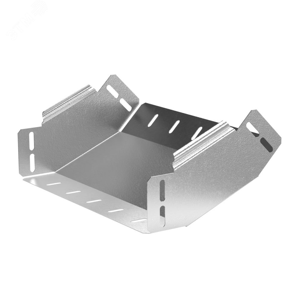 Изображение товара Угол вертикальный внутренний 45 градусов HDZ 300х80 для кабельных лотков