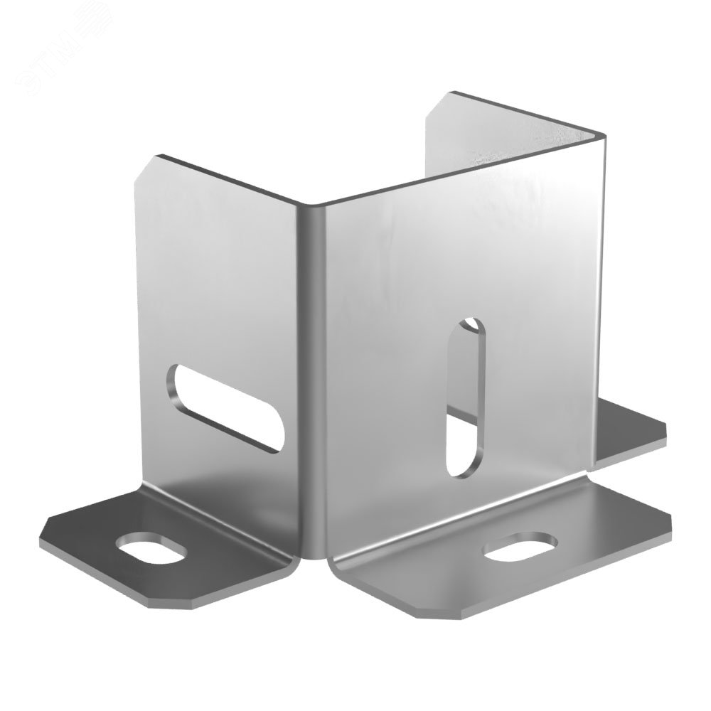 Изображение товара Универсальный ввод трассы лотков INOX 50х50 из нержавеющей стали АИСИ 304 Промрукав