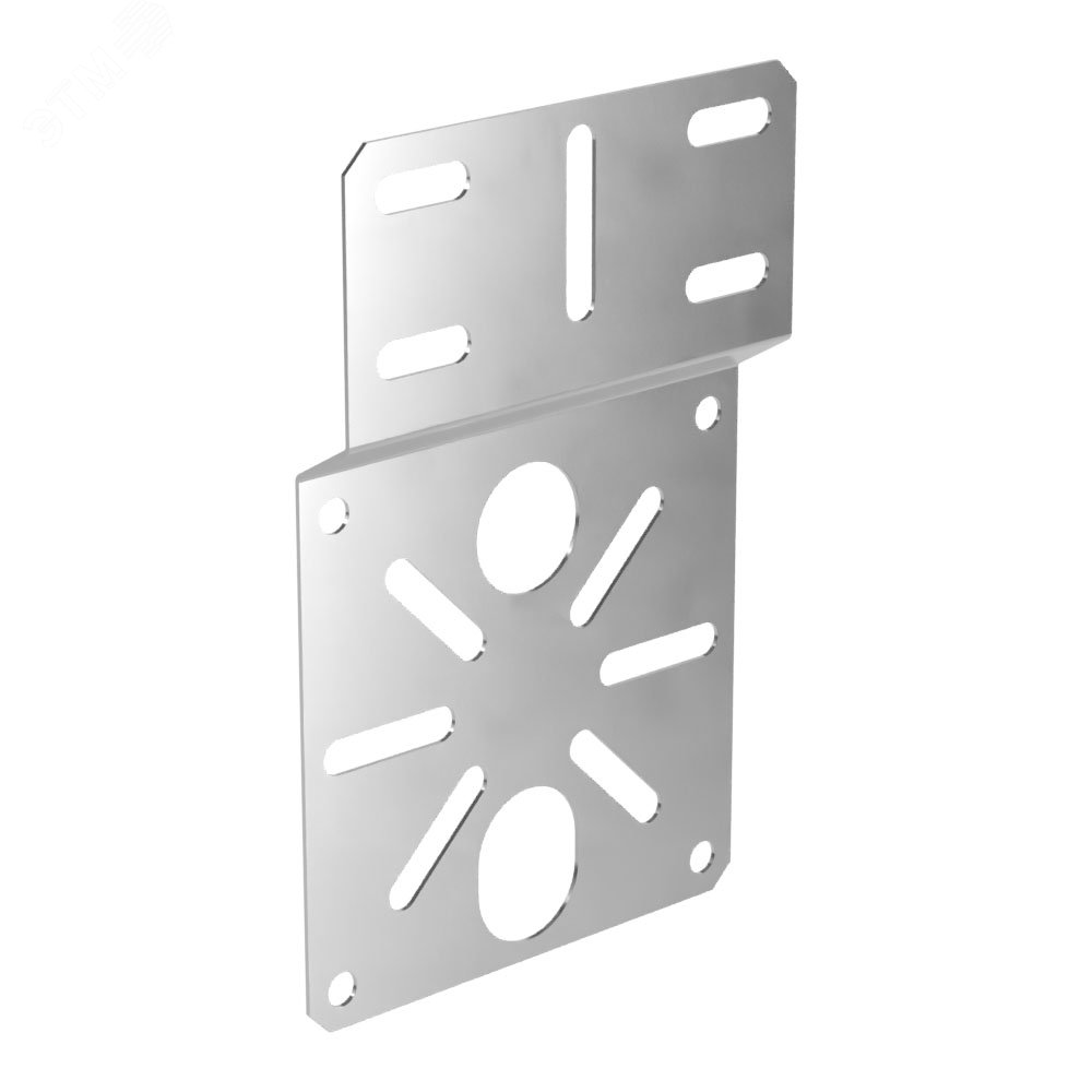 Изображение товара Пластина монтажная для ЭМК Стандарт INOX из нержавеющей стали AISI 304 174х110 мм