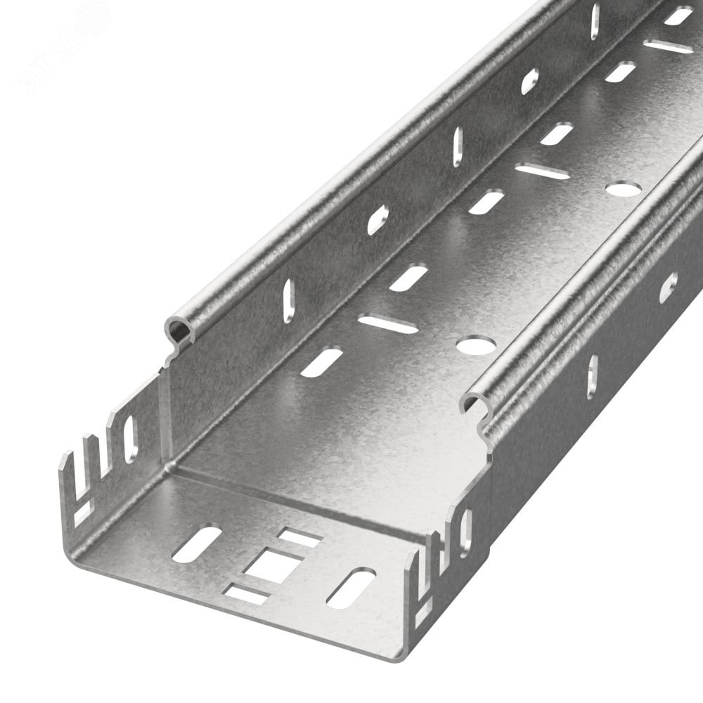 Изображение товара Лоток перфорированный Профи 100х50х3000 (1,0 мм) для проводов