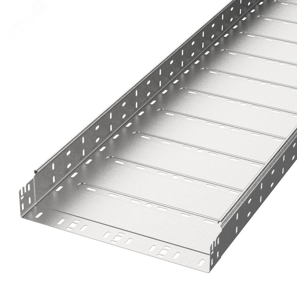 Изображение товара Лоток перфорированный Профи 400х80х6000 из оцинкованной стали