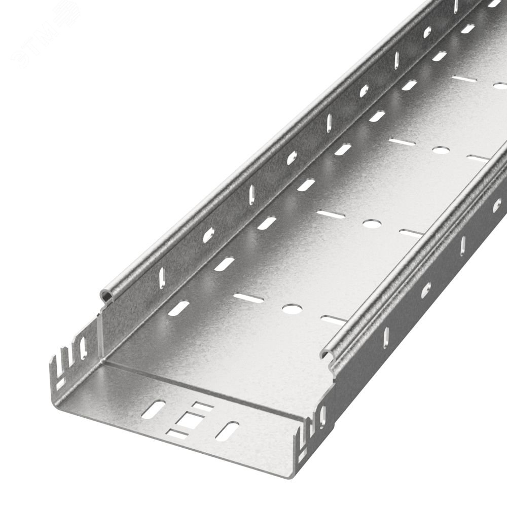 Изображение товара Лоток перфорированный Профи 150х50х3000 (2,0 мм) (6 м/уп) (м)
