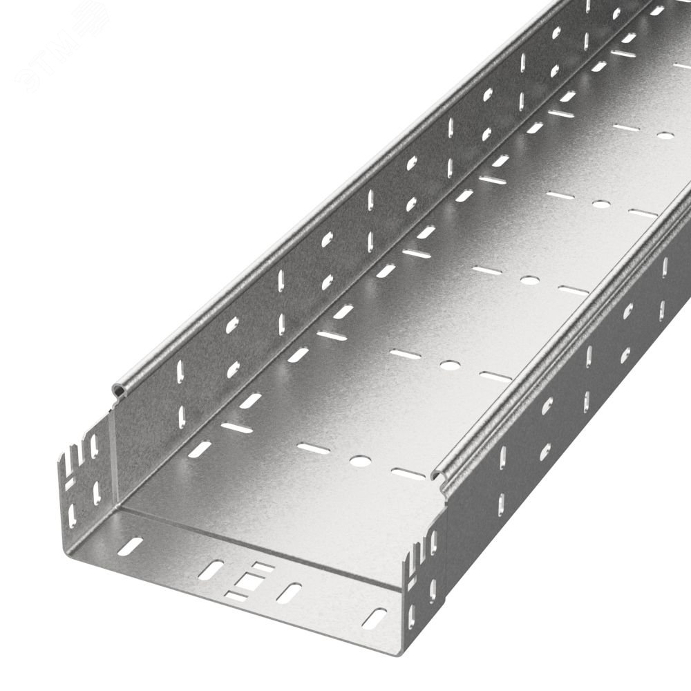 Изображение товара Лоток перфорированный Профи 200х80х3000 сталь цинкованный УХЛ2